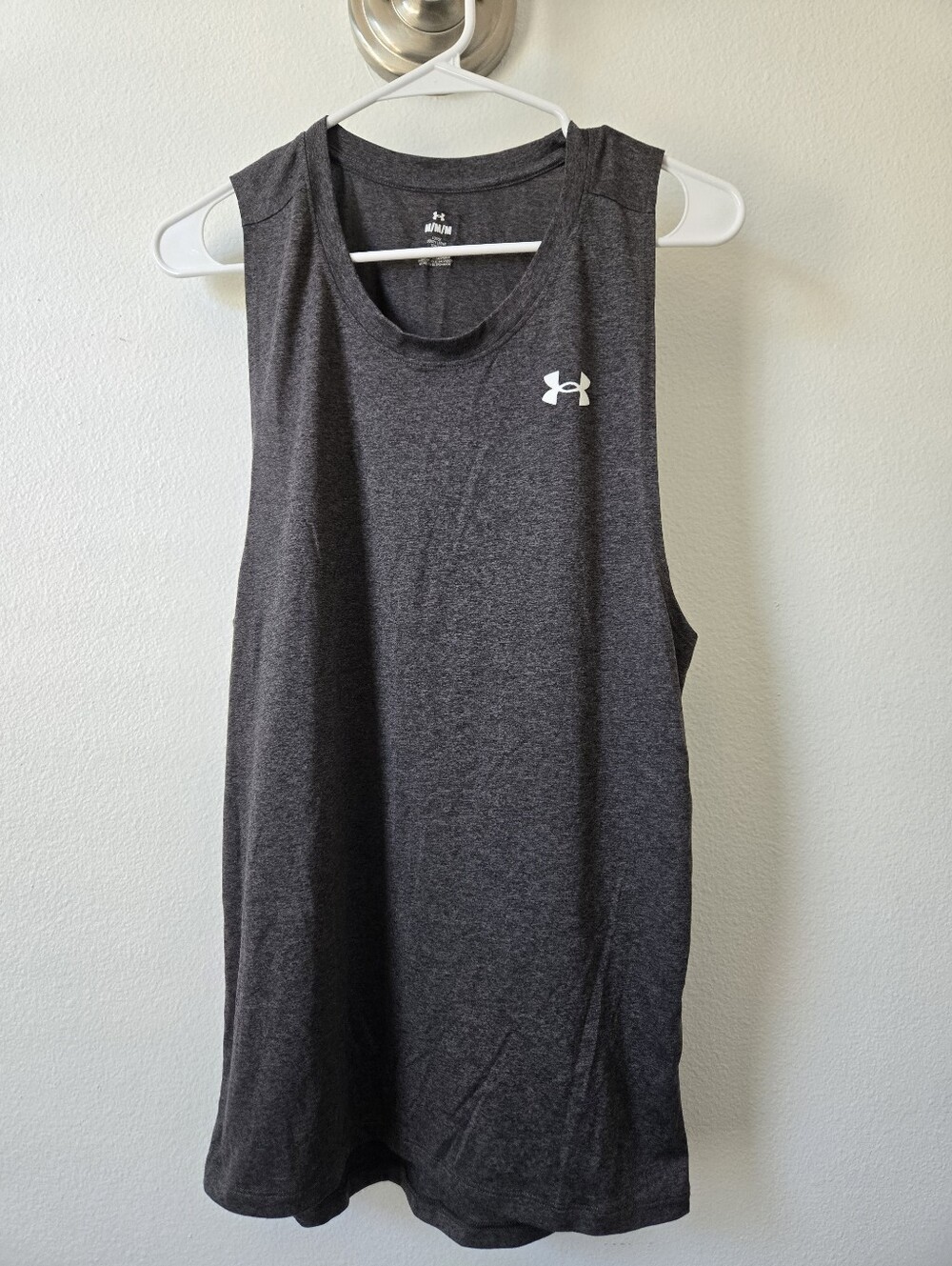 Under Armour Men's Grey Sleeveless Performance Tank